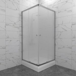 Душевой уголок Triton Вента 80х80 с поддоном А Хром / Матовое Щ0000067980