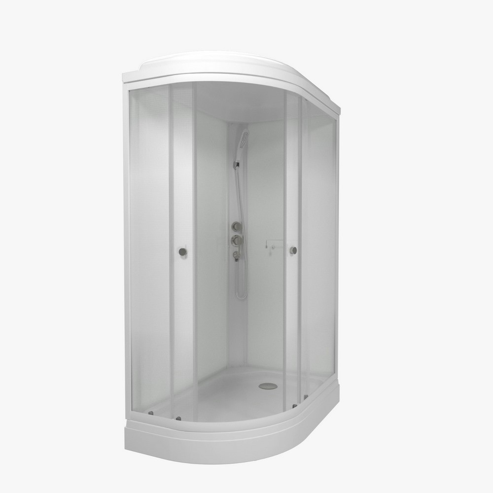 Душевая кабина Triton Коралл-Лайт А 120х80 правая Белый / Матовый Щ0000068946 Душевая кабина Triton Коралл-Лайт А 120х80 правая Белый / Матовый Щ0000068946 — изображение 2