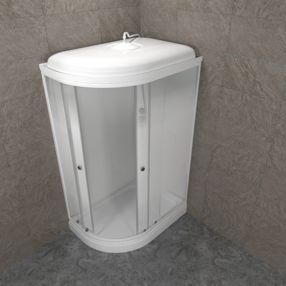 Душевая кабина Triton Коралл-Лайт А 120х80 правая Белый / Матовый Щ0000068946 Душевая кабина Triton Коралл-Лайт А 120х80 правая Белый / Матовый Щ0000068946 — изображение 3