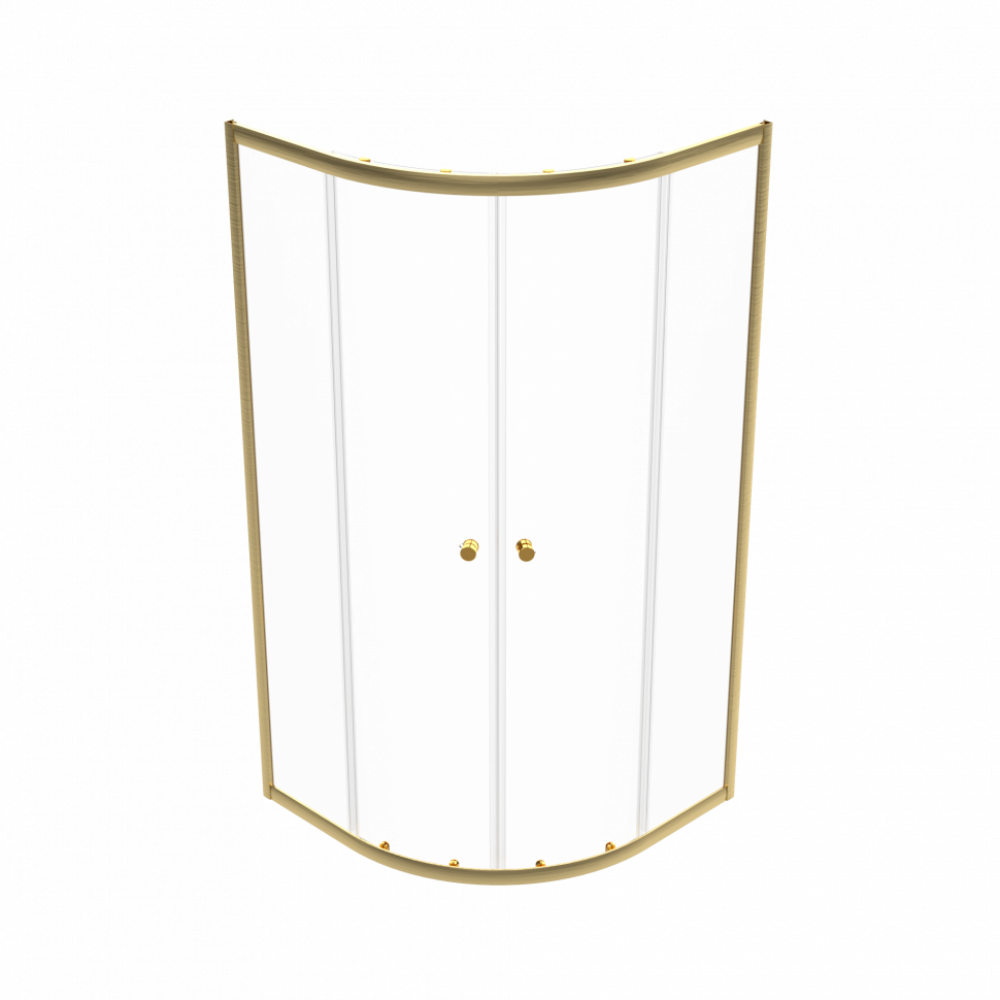 Душевой уголок Triton Альфа 90х90 Золото / Прозрачное Щ0000073922 Душевой уголок Triton Альфа 90х90 Золото / Прозрачное Щ0000073922 — изображение 2