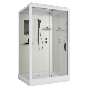 Душевая кабина Niagara Standart 80х100 Белый / Прозрачное ST100/80/15Q Душевая кабина Niagara Standart 80х100 Белый / Прозрачное ST100/80/15Q