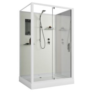 Душевая кабина Niagara Standart 80х100 Белый / Прозрачное ST100/80/15Q/BK Душевая кабина Niagara Standart 80х100 Белый / Прозрачное ST100/80/15Q/BK