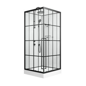 Душевая кабина Niagara Standart 90х90 левая Черный / Прозрачное ST90/15QL/KL/BKT Душевая кабина Niagara Standart 90х90 левая Черный / Прозрачное ST90/15QL/KL/BKT