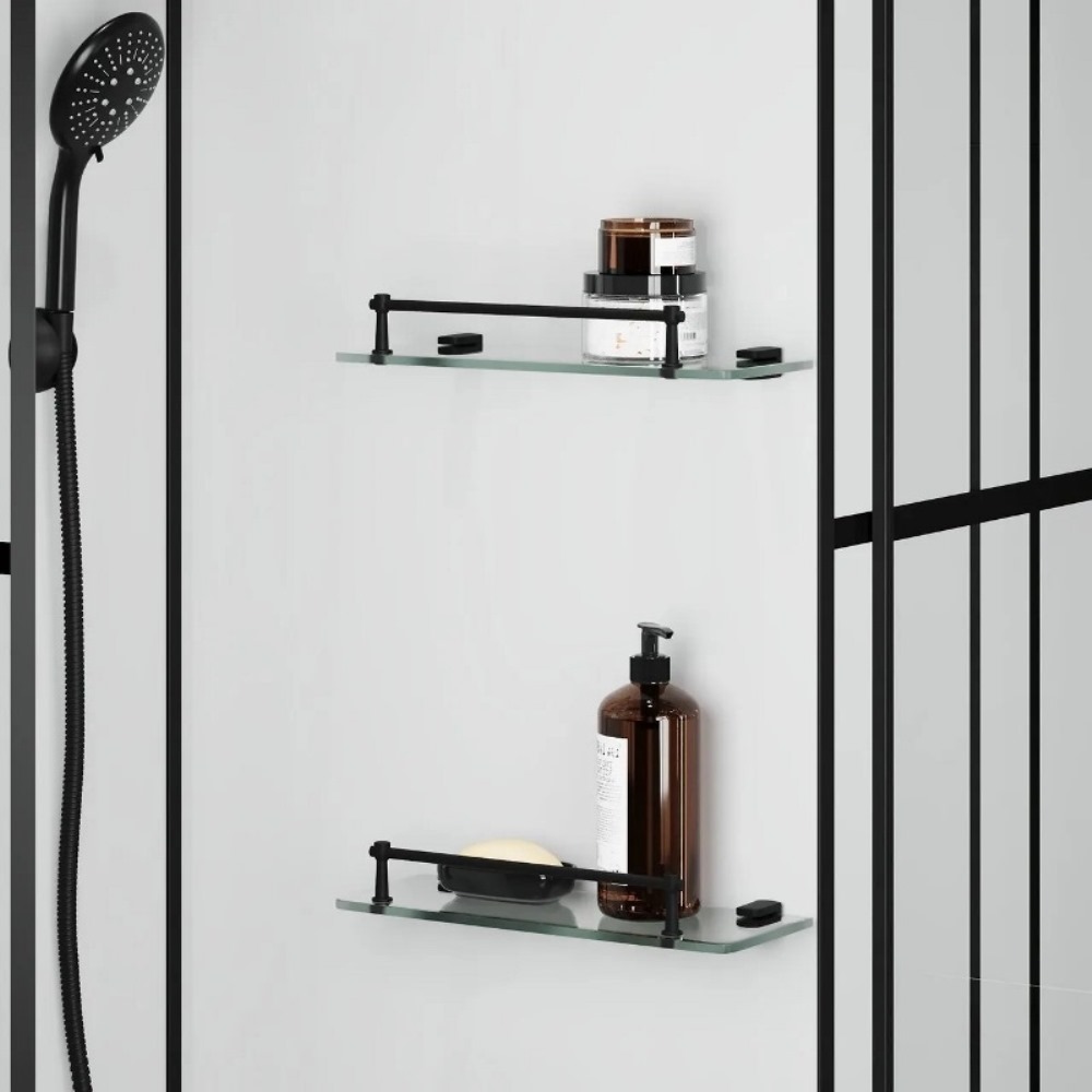 Душевая кабина Niagara Standart 90х90 левая Черный / Прозрачное ST90/15QL/KL/BKT Душевая кабина Niagara Standart 90х90 левая Черный / Прозрачное ST90/15QL/KL/BKT — изображение 2