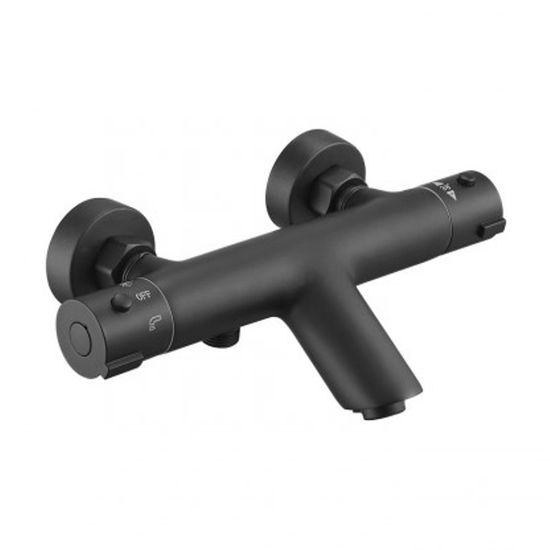 Смеситель для ванны Esko Mikros Черный матовый T3054 Black Смеситель для ванны Esko Mikros Черный матовый T3054 Black