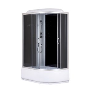 Душевая кабина Taliente TA 120х80 левая Хром / Тонированное TA-12080GL