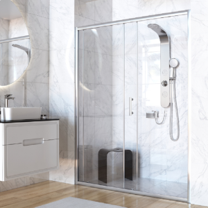 Душевая дверь Taliente TA 120 Хром / Прозрачное TA-120CP