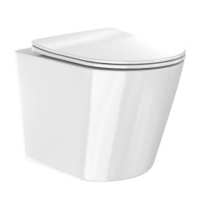 Унитаз подвесной Tokito Tatsumaki Yoko с сиденьем Белый глянцевый TOK-TATSUMAKI-TY Унитаз подвесной Tokito Tatsumaki Yoko с сиденьем Белый глянцевый TOK-TATSUMAKI-TY