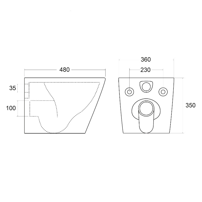 Унитаз подвесной Tokito Tatsumaki Yoko с сиденьем Белый глянцевый TOK-TATSUMAKI-TY Унитаз подвесной Tokito Tatsumaki Yoko с сиденьем Белый глянцевый TOK-TATSUMAKI-TY — изображение 4