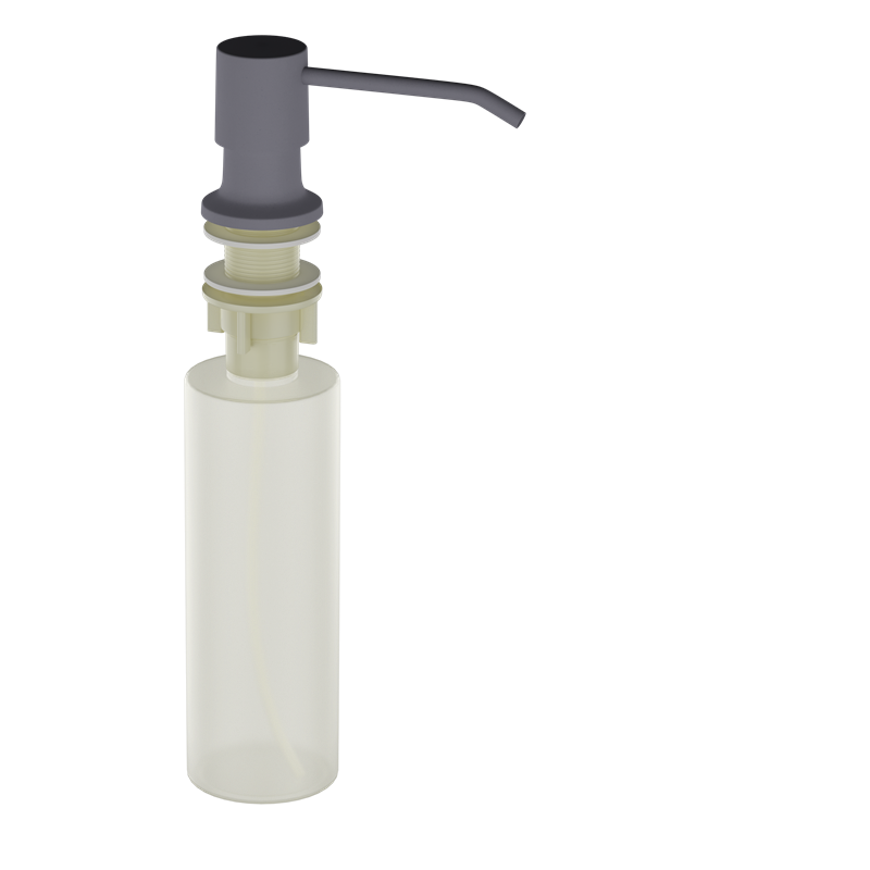 Дозатор для жидких моющий средств Ulgran Quartz UQ-01 Бетон UQ-01-05 Дозатор для жидких моющий средств Ulgran Quartz UQ-01 Бетон UQ-01-05