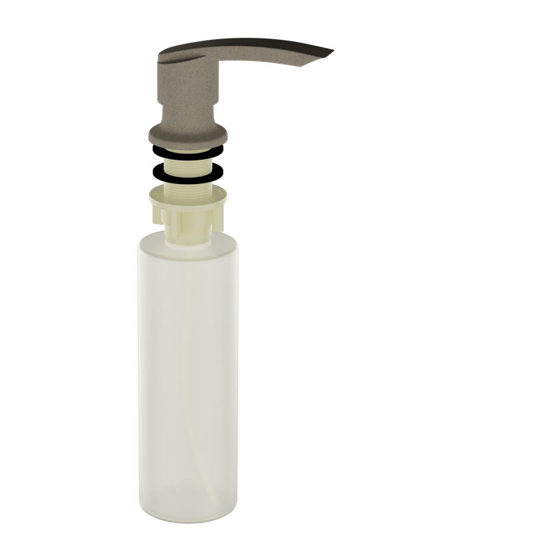 Дозатор для жидких моющий средств Ulgran Quartz UQ-02 Десерт UQ-02-03 Дозатор для жидких моющий средств Ulgran Quartz UQ-02 Десерт UQ-02-03