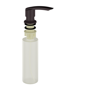 Дозатор для жидких моющий средств Ulgran Quartz UQ-02 Трюфель UQ-02-06