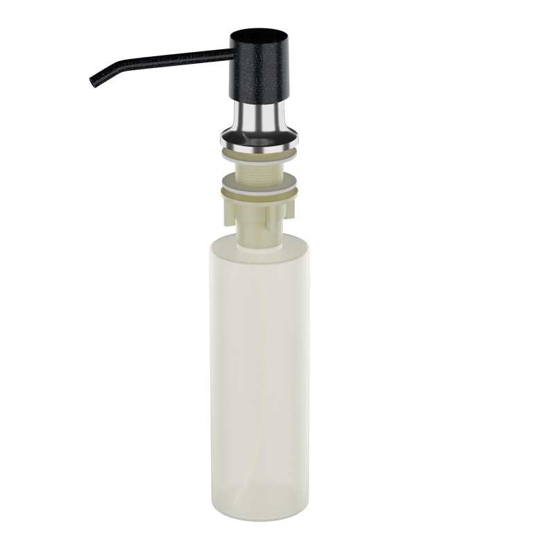 Дозатор для жидких моющий средств Ulgran Classic U-01 Черный U-01-308 Дозатор для жидких моющий средств Ulgran Classic U-01 Черный U-01-308