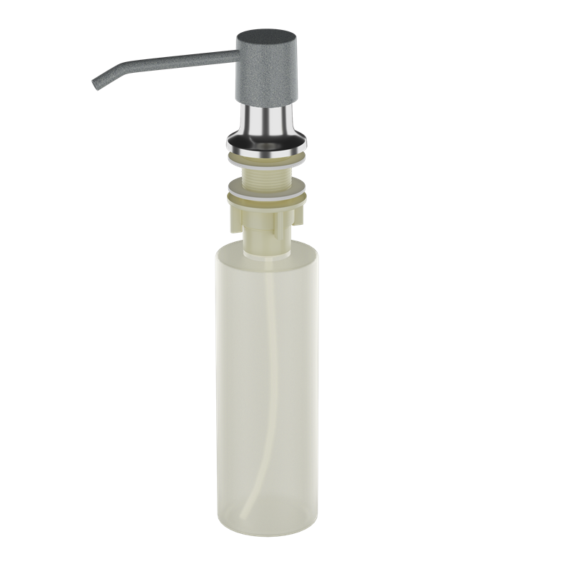 Дозатор для жидких моющий средств Ulgran Classic U-01 Тёмно-серый U-01-309 Дозатор для жидких моющий средств Ulgran Classic U-01 Тёмно-серый U-01-309