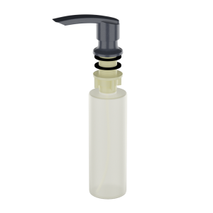 Дозатор для жидких моющий средств Ulgran Classic U-02 Антрацит U-02-343