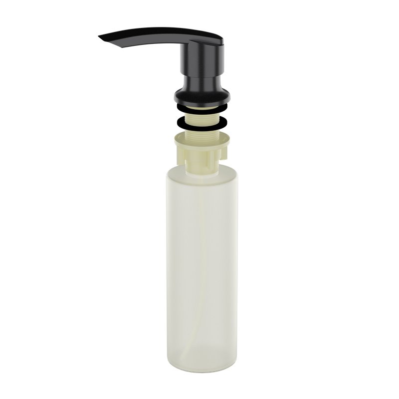 Дозатор для жидких моющий средств Ulgran Classic U-02 Ультра-чёрный U-02-344 Дозатор для жидких моющий средств Ulgran Classic U-02 Ультра-чёрный U-02-344