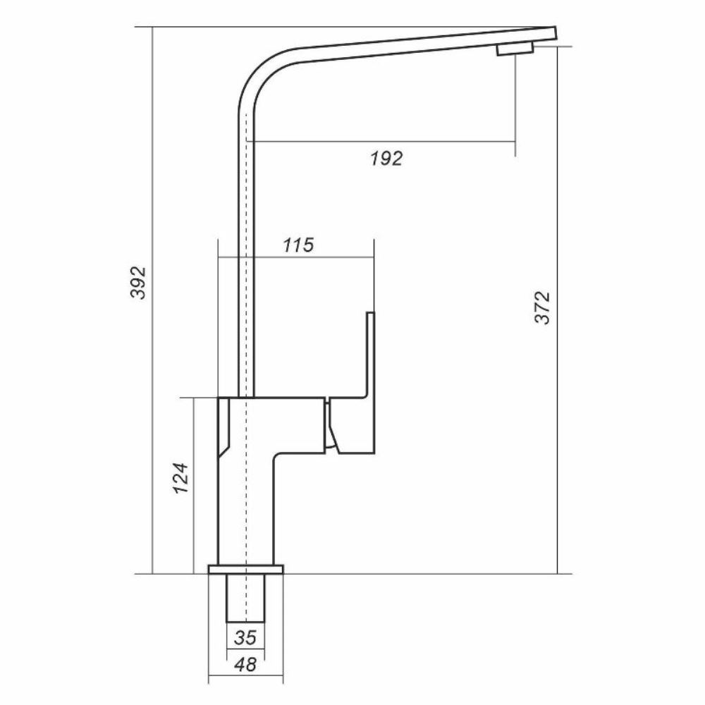 Смеситель для кухни Uperwood UPD-002 Хром / Туман UPD-002-02 Смеситель для кухни Uperwood UPD-002 Хром / Туман UPD-002-02 — изображение 4