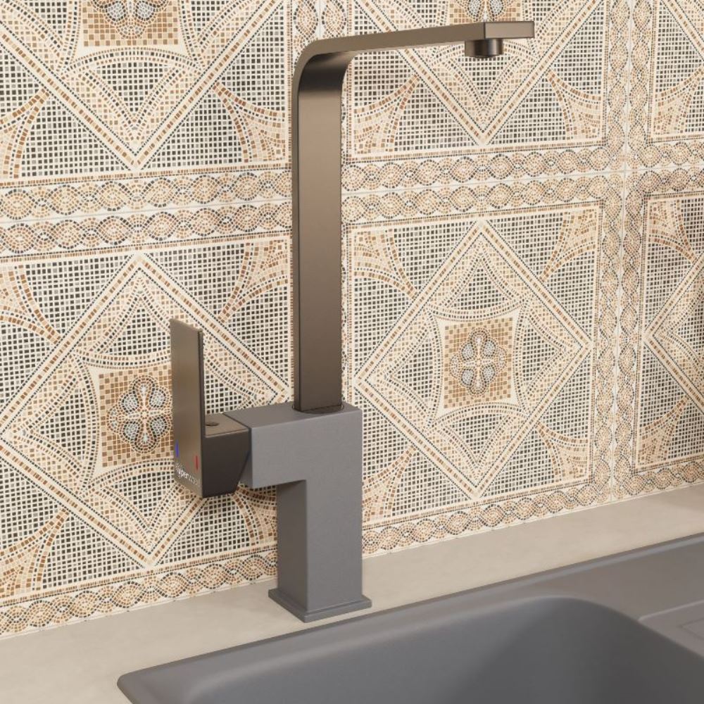 Смеситель для кухни Uperwood UPD-002 Вороненая сталь / Дым UPD-002-07 Смеситель для кухни Uperwood UPD-002 Вороненая сталь / Дым UPD-002-07 — изображение 2