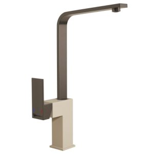 Смеситель для кухни Uperwood UPD-002 Вороненая сталь / Лен UPD-002-08