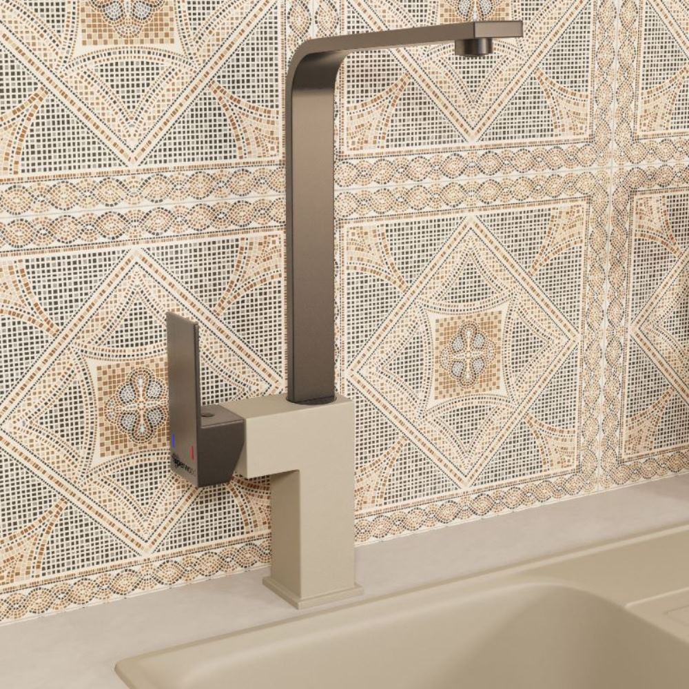 Смеситель для кухни Uperwood UPD-002 Вороненая сталь / Лен UPD-002-08 Смеситель для кухни Uperwood UPD-002 Вороненая сталь / Лен UPD-002-08 — изображение 2