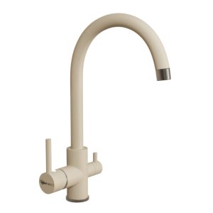 Смеситель для кухни Uperwood UPD-003 Вороненая сталь / Лен UPD-003-08