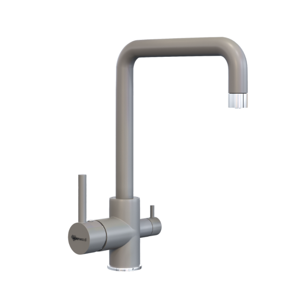 Смеситель для кухни Uperwood UPD-004 Хром / Дым UPD-004-03 Смеситель для кухни Uperwood UPD-004 Хром / Дым UPD-004-03