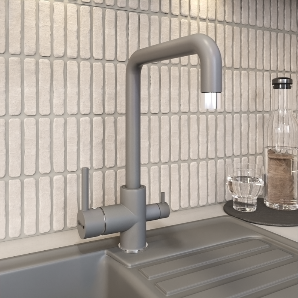 Смеситель для кухни Uperwood UPD-004 Хром / Дым UPD-004-03 Смеситель для кухни Uperwood UPD-004 Хром / Дым UPD-004-03 — изображение 2