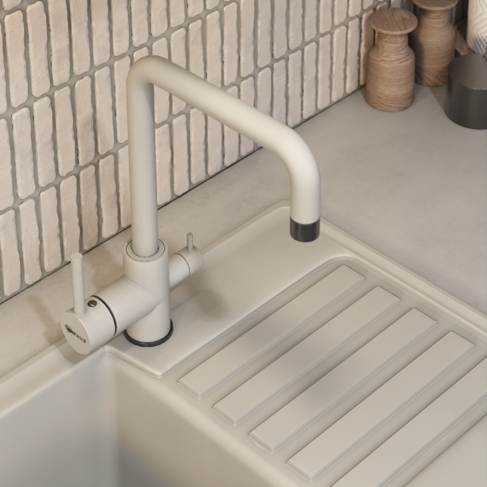 Смеситель для кухни Uperwood UPD-004 Вороненая сталь / Туман UPD-004-06 Смеситель для кухни Uperwood UPD-004 Вороненая сталь / Туман UPD-004-06 — изображение 3