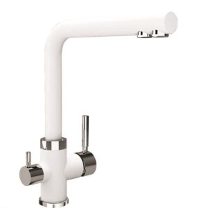 Смеситель для кухни Uperwood Quartz Premium Белый матовый UPD-Q-03-01