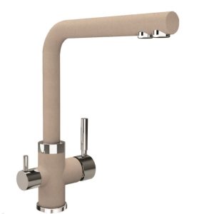 Смеситель для кухни Uperwood Quartz Premium Бежевый матовый UPD-Q-03-02