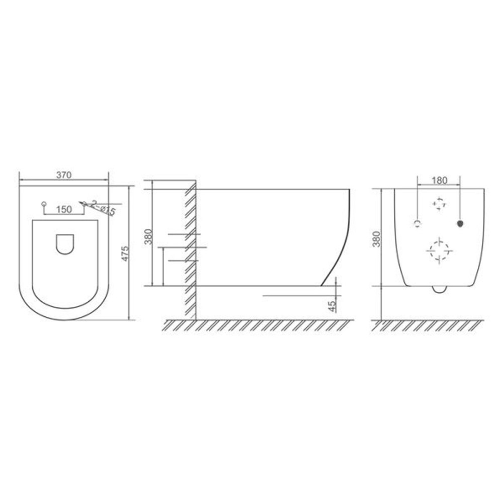 Унитаз подвесной Mirsant Pandora Белый глянцевый УТ000016185 Унитаз подвесной Mirsant Pandora Белый глянцевый УТ000016185 — изображение 4