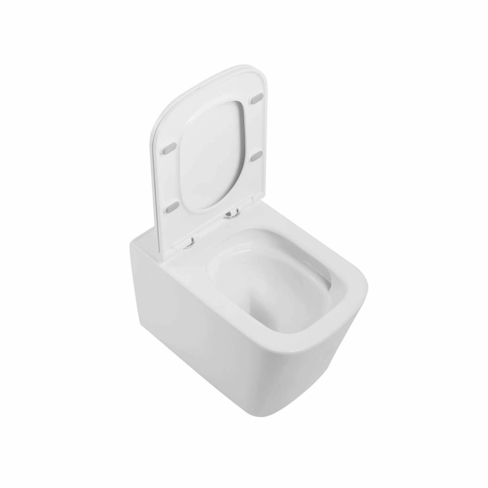 Унитаз подвесной Mirsant Cube Белый глянцевый УТ000034058 Унитаз подвесной Mirsant Cube Белый глянцевый УТ000034058 — изображение 2