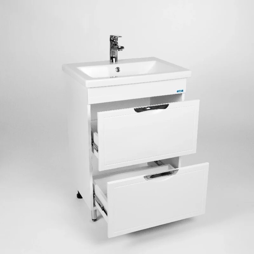 Тумба напольная Viant Лима 70 с раковиной Como Белый VLIM70CO-T2Y Тумба напольная Viant Лима 70 с раковиной Como Белый VLIM70CO-T2Y — изображение 2