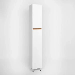 Пенал напольный Viant Мальта 30 Белый / Дуб Вотан VMAL300-PEN