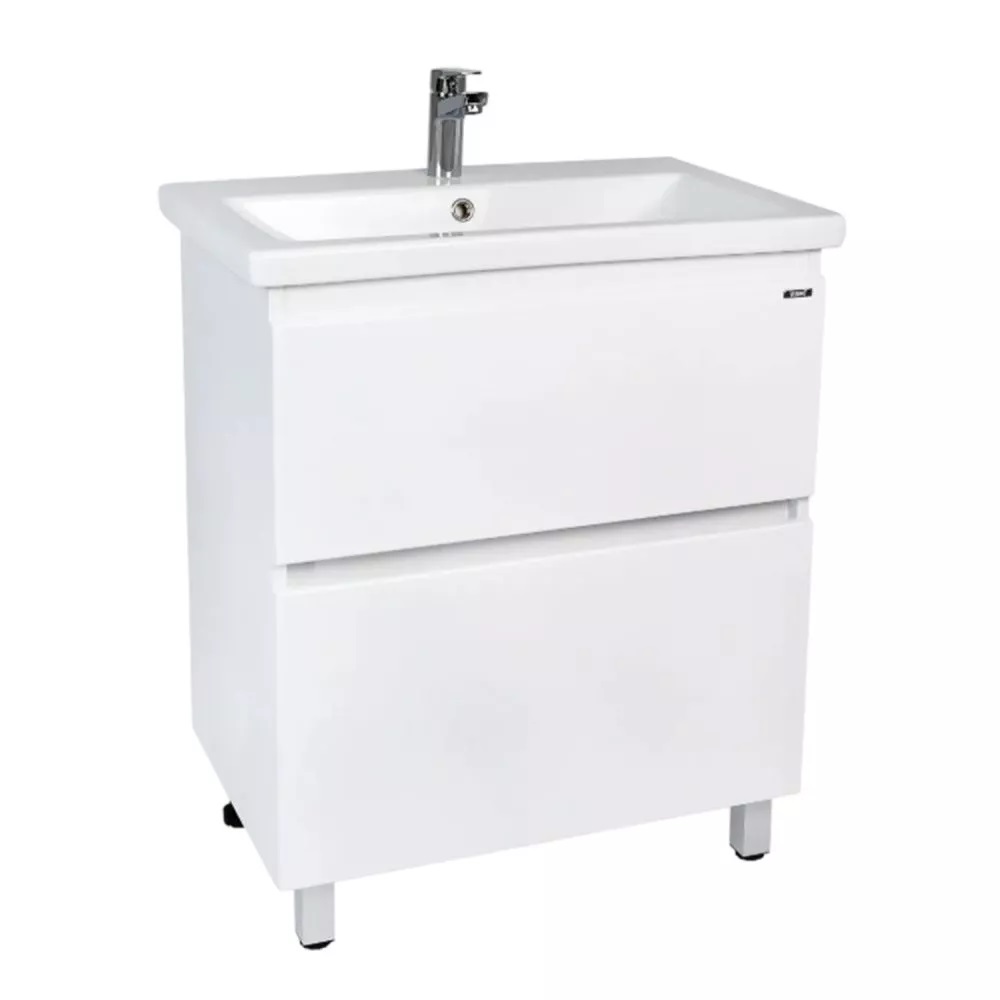 Тумба напольная Viant Мальта 70 с раковиной Como Белый VMAL70COBEL-T2Y Тумба напольная Viant Мальта 70 с раковиной Como Белый VMAL70COBEL-T2Y