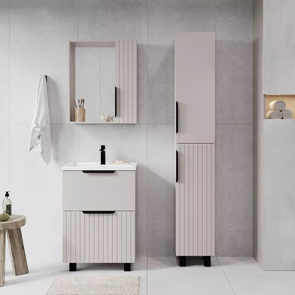 Шкаф зеркальный Viant Сицилия 50 правый Капучино VSIC50CAP-ZSH Шкаф зеркальный Viant Сицилия 50 правый Капучино VSIC50CAP-ZSH — изображение 2