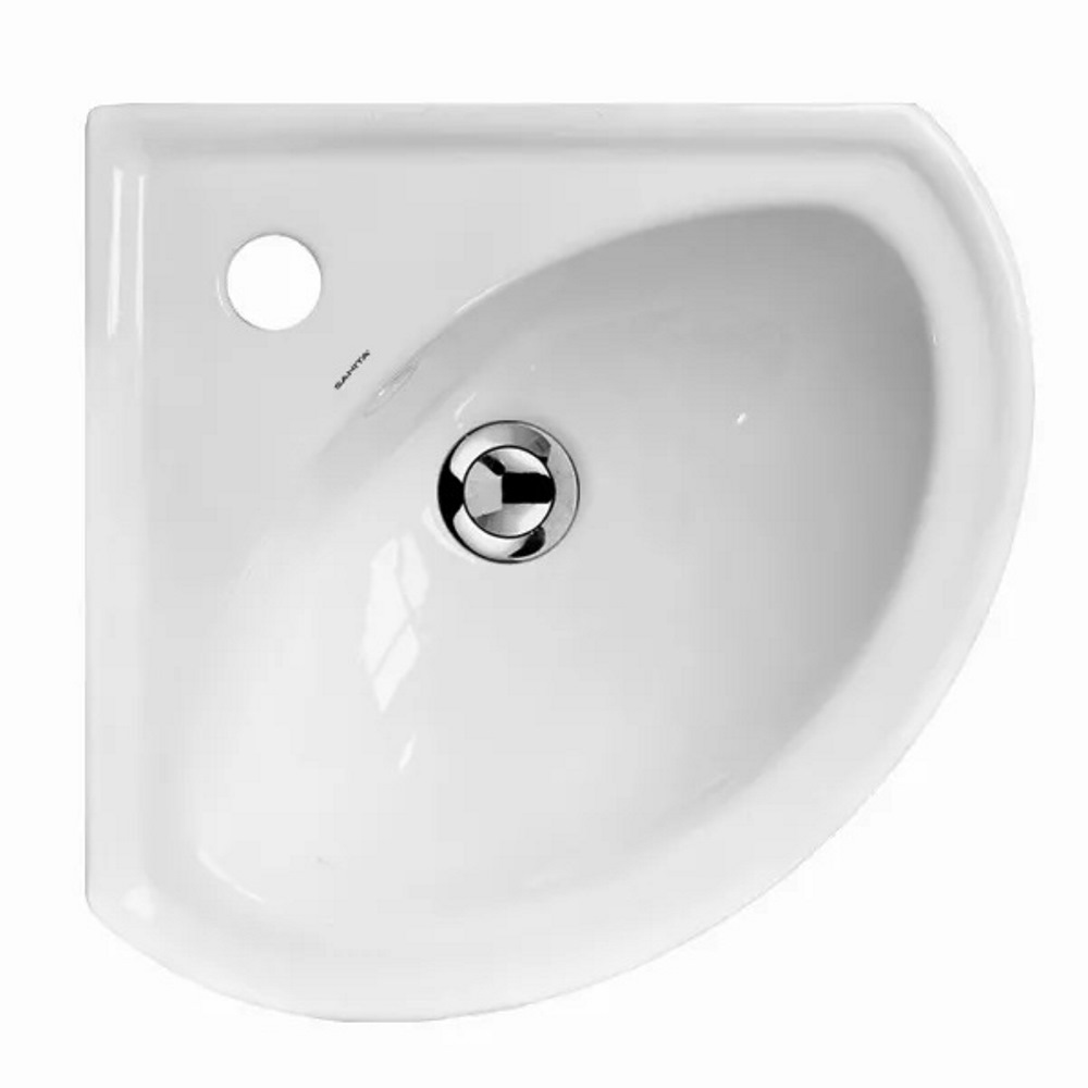 Раковина угловая Sanita Веер 44 Белый глянцевый WB.CR/Veer/23-C/WHT.G/S1 Раковина угловая Sanita Веер 44 Белый глянцевый WB.CR/Veer/23-C/WHT.G/S1 — изображение 2