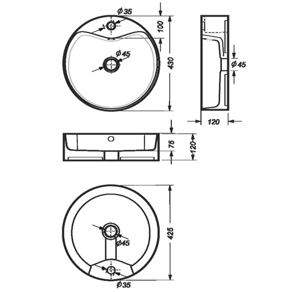 Раковина накладная Sanita Luxe Best Shelf 43 Белый глянцевый WB.CT/Best/43-C.Shelf/WHT.G/S1 Раковина накладная Sanita Luxe Best Shelf 43 Белый глянцевый WB.CT/Best/43-C.Shelf/WHT.G/S1 — изображение 5