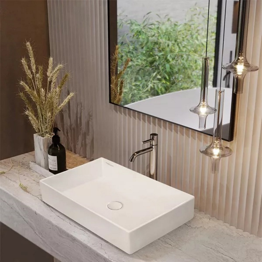 Раковина накладная Sanita Luxe Novel Slim 61 Белый глянцевый WB.CT/Novel/60-N.Slim/WHT.G/S1 Раковина накладная Sanita Luxe Novel Slim 61 Белый глянцевый WB.CT/Novel/60-N.Slim/WHT.G/S1 — изображение 2