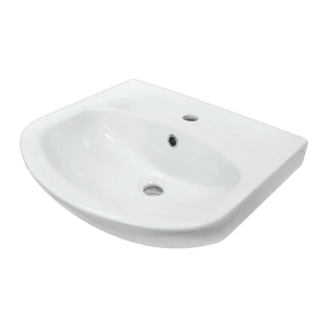 Раковина на мебель Sanita Luxe Аттика 52,3 Белый глянцевый WB.FN/Attica/50-C/WHT.G/S1