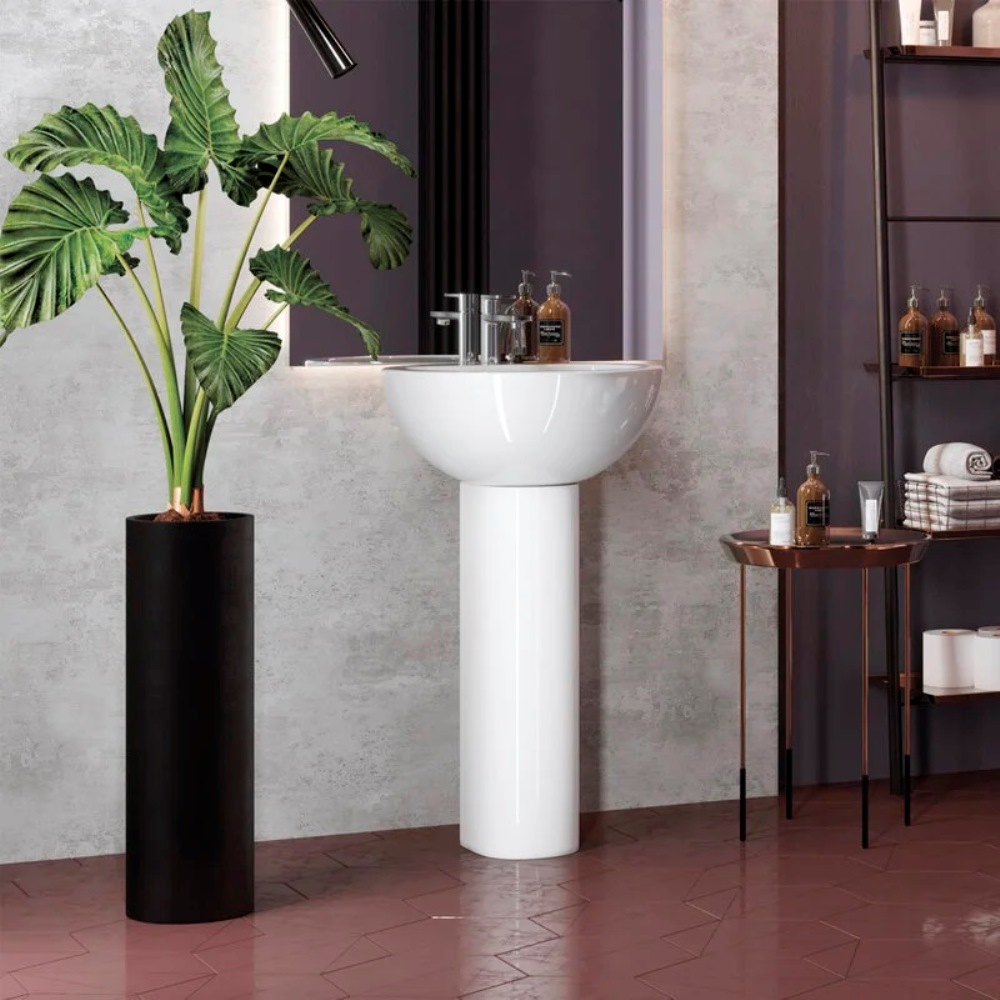 Раковина подвесная Sanita Luxe Art 50 Белый глянцевый WB.PD/Art/50-C/WHT.G/S1 Раковина подвесная Sanita Luxe Art 50 Белый глянцевый WB.PD/Art/50-C/WHT.G/S1 — изображение 2