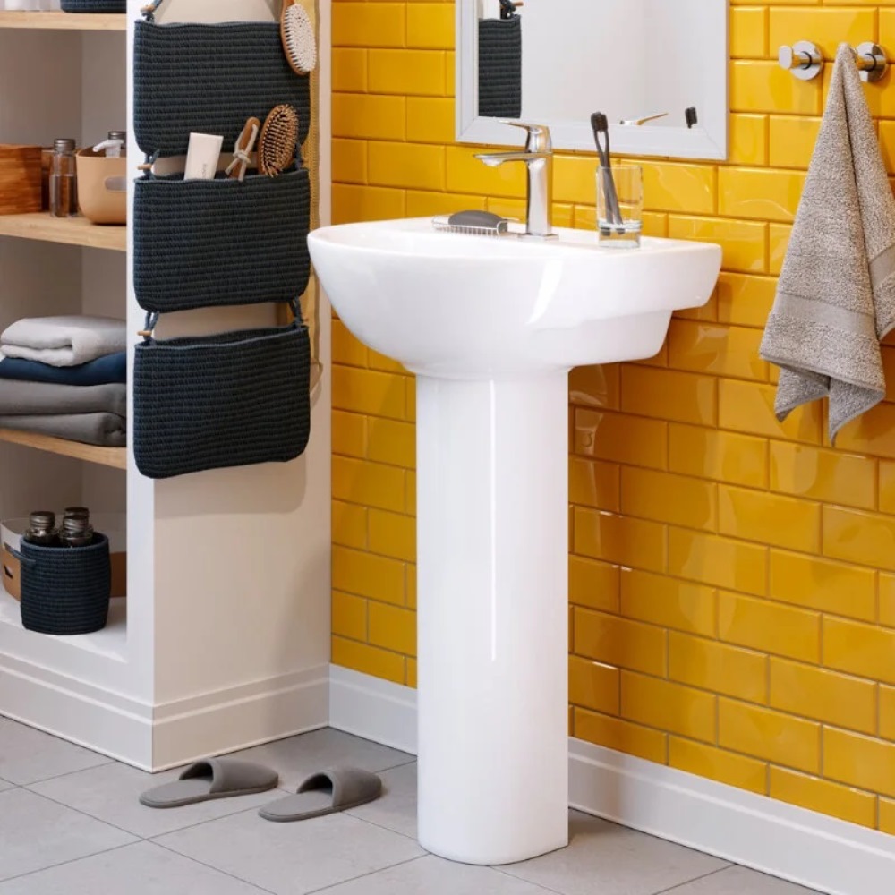 Раковина подвесная Sanita Эталон 55,5 Белый глянцевый WB.PD/Etalon/55-C/WHT.G/S1 Раковина подвесная Sanita Эталон 55,5 Белый глянцевый WB.PD/Etalon/55-C/WHT.G/S1 — изображение 2