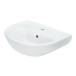 Раковина подвесная Sanita Эталон 55,5 Белый глянцевый WB.PD/Etalon/55-C/WHT.G/S1 Раковина подвесная Sanita Эталон 55,5 Белый глянцевый WB.PD/Etalon/55-C/WHT.G/S1