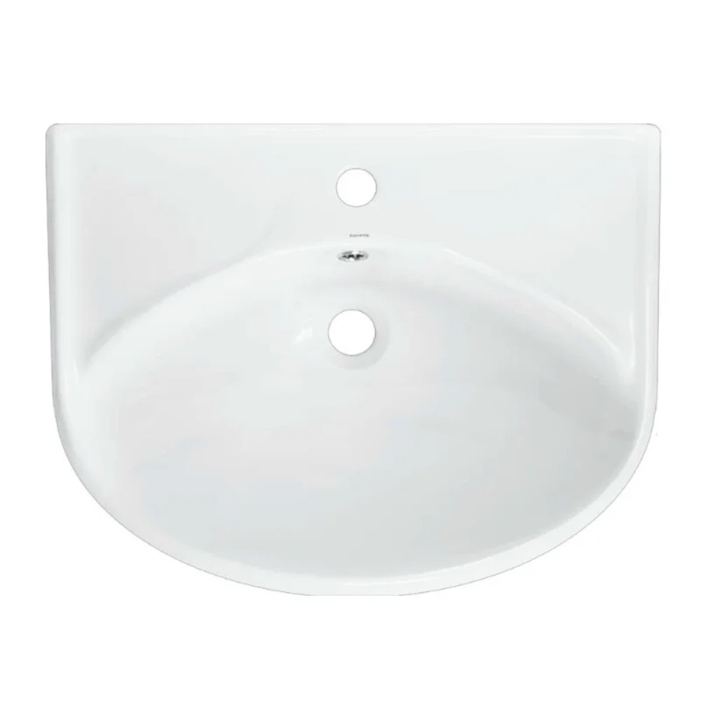 Раковина подвесная Sanita Самарский 58 Белый глянцевый WB.PD/Samarsky/57-C/WHT.G/S1 Раковина подвесная Sanita Самарский 58 Белый глянцевый WB.PD/Samarsky/57-C/WHT.G/S1 — изображение 2