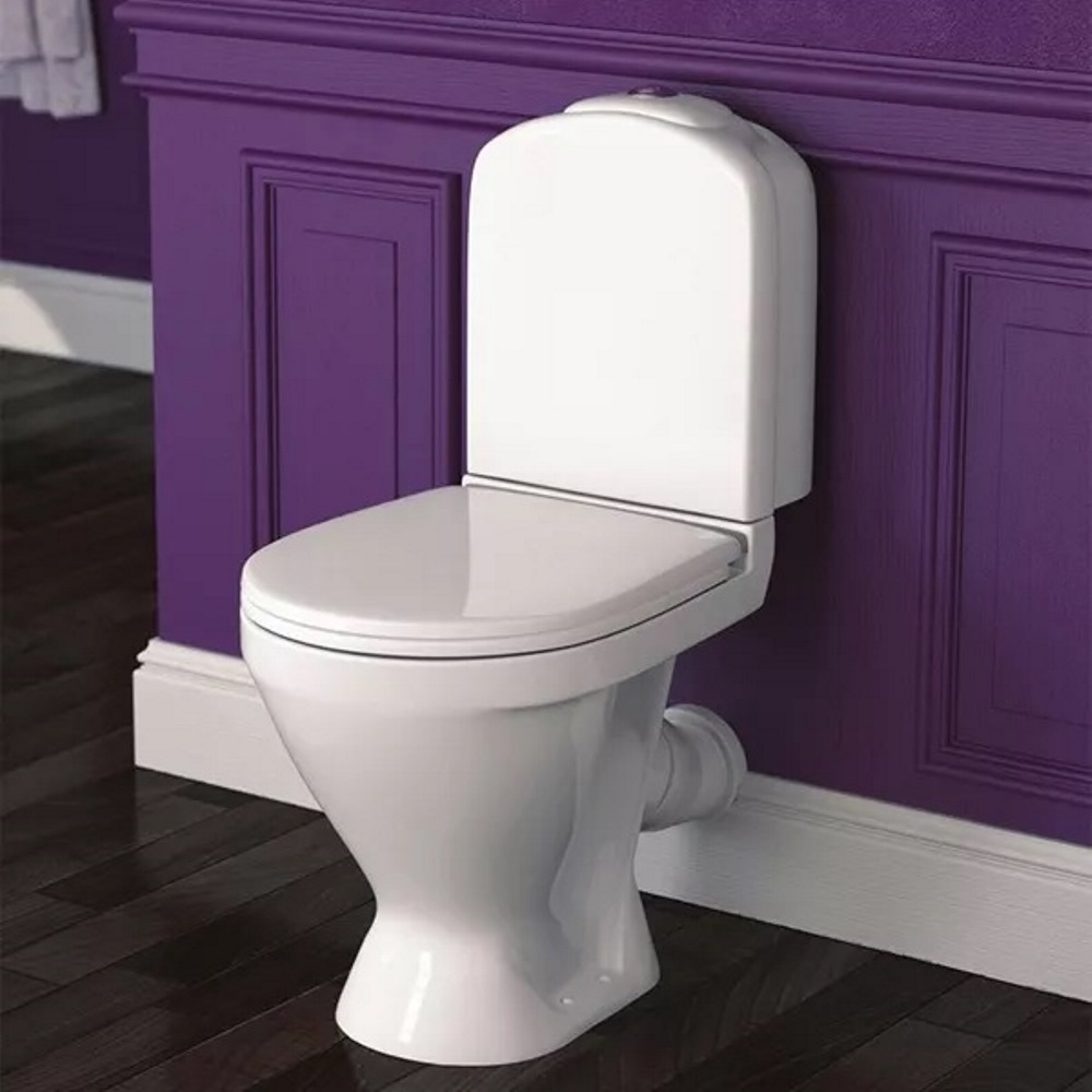 Унитаз-компакт Sanita Luxe Классик Люкс SL TM Белый глянцевый WC.CC/Classic/2-TM/WHT.G/S1 Унитаз-компакт Sanita Luxe Классик Люкс SL TM Белый глянцевый WC.CC/Classic/2-TM/WHT.G/S1 — изображение 2