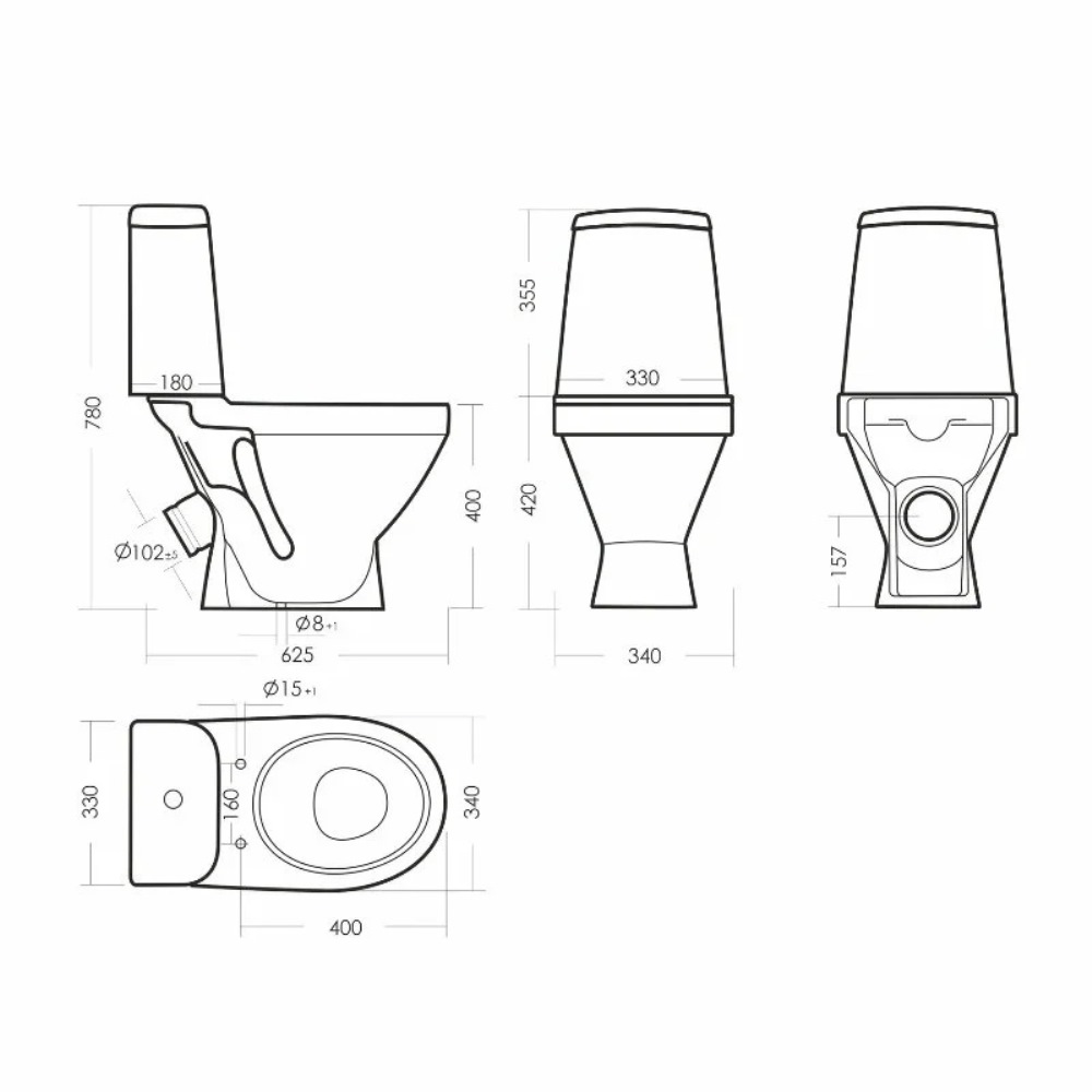 Унитаз-компакт Sanita Лада Белый глянцевый WC.CC/Lada/2-DM/WHT.G/S1 Унитаз-компакт Sanita Лада Белый глянцевый WC.CC/Lada/2-DM/WHT.G/S1 — изображение 5