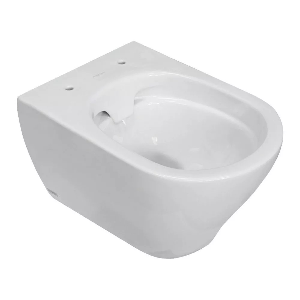 Унитаз подвесной Sanita Luxe Breeze RML с крышкой-сиденье Белый глянцевый WC.WH/Breeze/DM.Rim/WHT.G/S1 Унитаз подвесной Sanita Luxe Breeze RML с крышкой-сиденье Белый глянцевый WC.WH/Breeze/DM.Rim/WHT.G/S1 — изображение 3