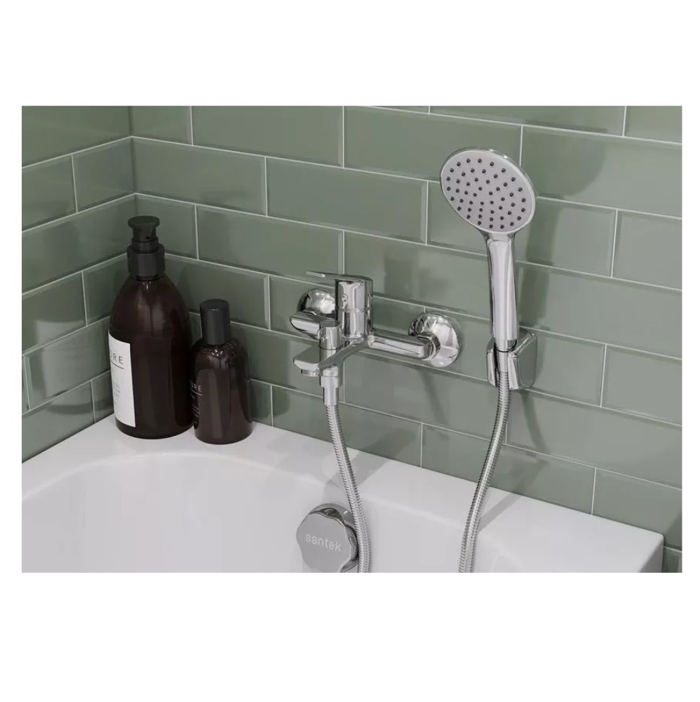 Смеситель для ванны Santek Венга Хром глянцевый WH5A10003C001 Смеситель для ванны Santek Венга Хром глянцевый WH5A10003C001 — изображение 2