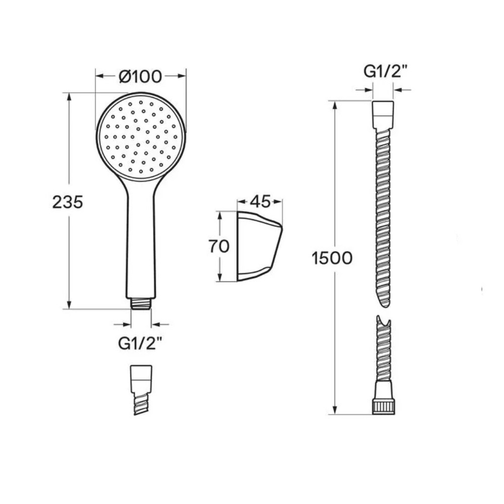 Смеситель для ванны Santek Венга Хром глянцевый WH5A10003C001 Смеситель для ванны Santek Венга Хром глянцевый WH5A10003C001 — изображение 4