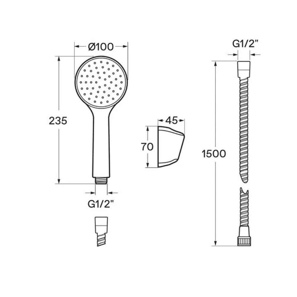 Смеситель для ванны Santek Форт Хром глянцевый WH5A10004C001 Смеситель для ванны Santek Форт Хром глянцевый WH5A10004C001 — изображение 4